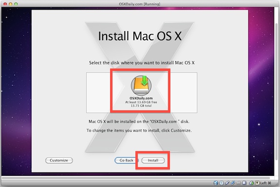 install 10.6 applications install disc for mac on sierra